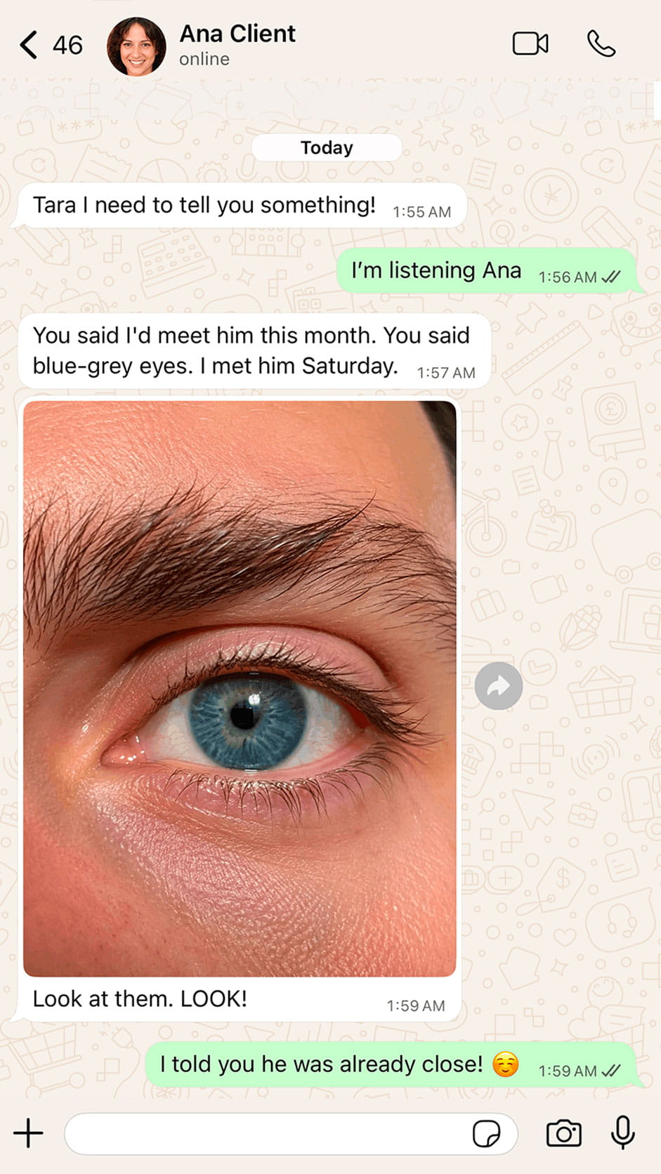 Client message